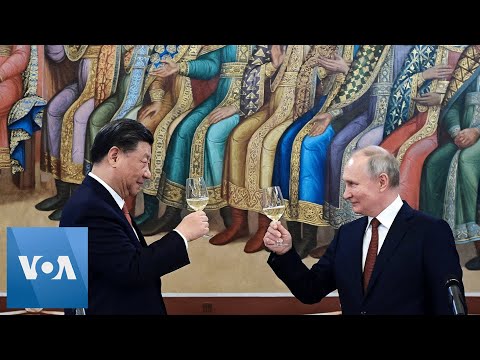 Xi and Putin Toast Russia-China Partnership During Xi's Russia Visit - VOA News.