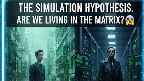 The Simulation Hypothesis THEORY. Are we living in the Matrix? 😱
