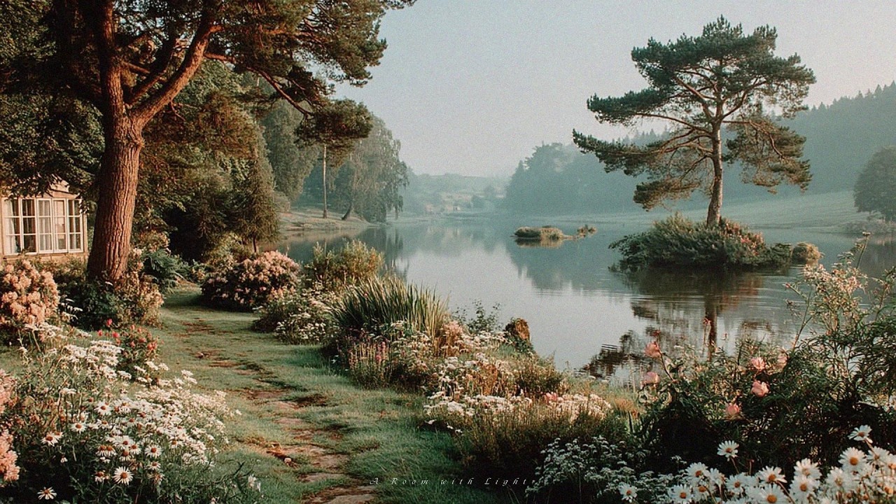 a quiet day playlist for flowers, iced tea and reading