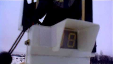 homemade anemometer (digital on analog circuit, tritonmole v1.0)