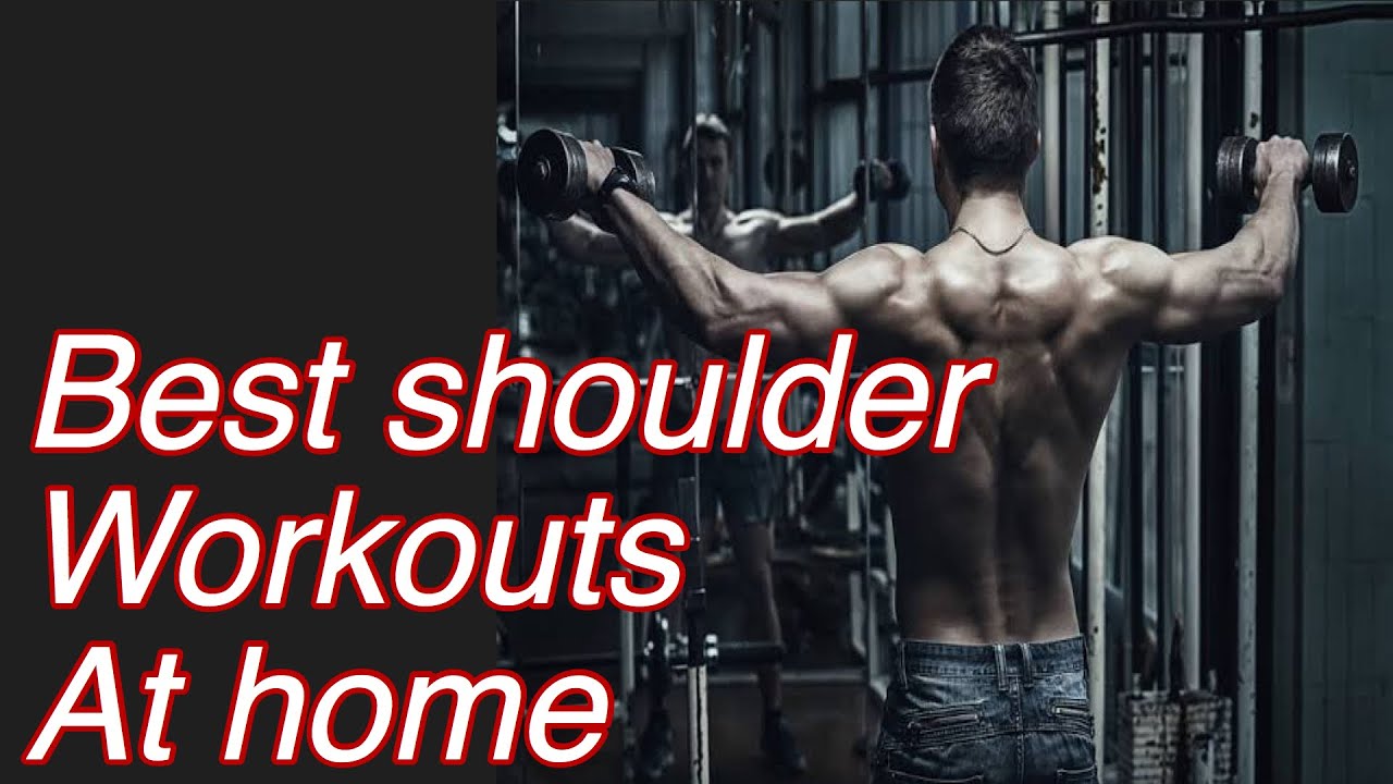 Best shoulder workouts at home with dumbbells - YouTube