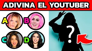 ADIVINA EL YOUTUBER POR LA SOMBRA 🔴 NIVEL: SOLO UN VERDADERO FAN ADIVINARÁ TODO | MusicLevelUP