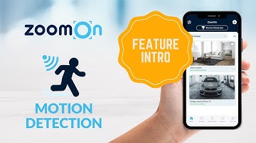 ZoomOn app 📱 Motion detection 🏃 (feature introduction)