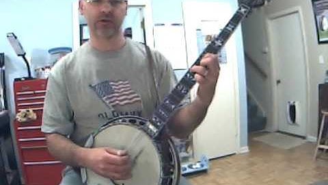 LOTW - Banjo lessons: Scruggs backup techniques (Part 3)