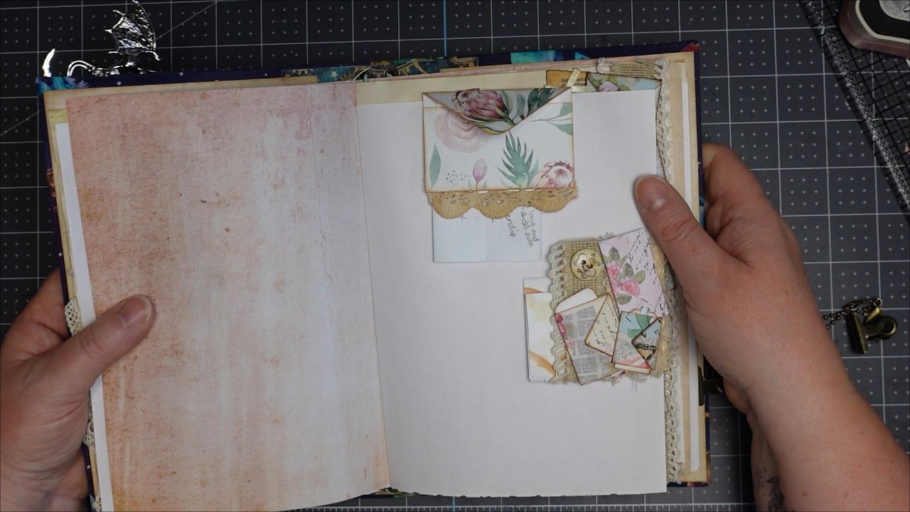 Скрытая скрепка с мини-конвертами