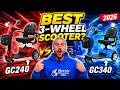 Best Golden 3-Wheel Scooter in 2026? GC340 vs GC240 Review