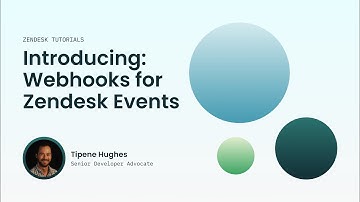 Webhooks for Zendesk Events