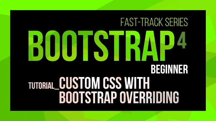 Bootstrap custom CSS overrides