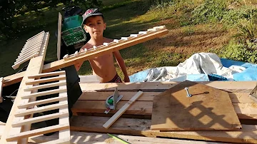 Comment faire un moulin en bois de palette ?