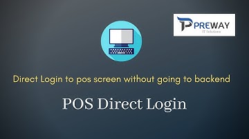 Odoo POS Direct Login