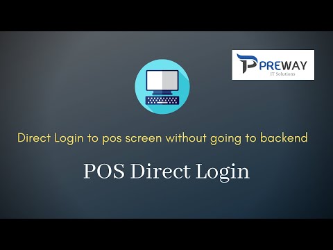 Odoo POS Direct Login