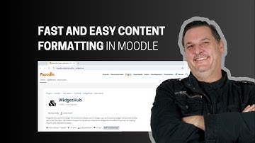 Revolutionize Moodle Content with WidgetHub + Tiny Editor!