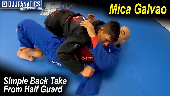 Secret to Coyote Half Guard from Half Guard Using Your Shoulder, NOT Elbow  - Mica Galvao : r/bjj