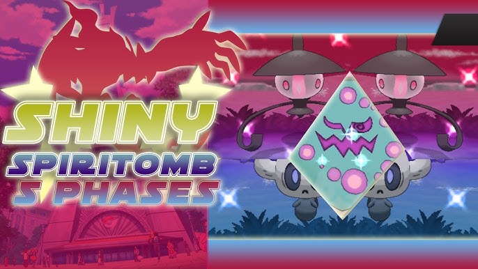 Live] Shiny Spiritomb after a not so scary 1,132 Encounters in The Crown  Tundra DLC Pokémon Sword! 