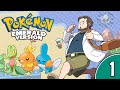 [1/8] Прохождение Pokemon Emerald (Nintendo GBA): запись стрима (05.07.2020)