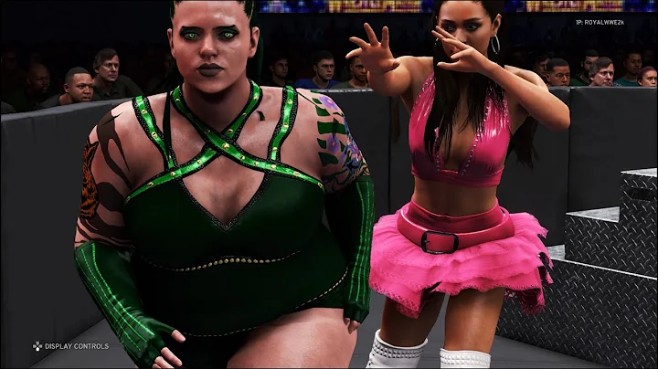 WWE 2K20 - Ariana Grande vs. Angelina Winters - FULL MATCH - Royal Girl Fights