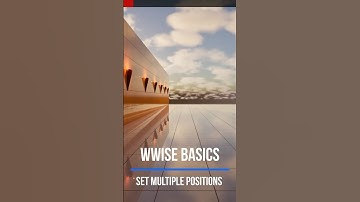 [Shorts] Wwise | Set Multiple Positions #tutorial #wwise #audio #sound #gamedev