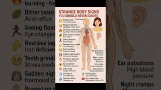 Strange Body Signs You Should Never Ignore Your Body Is Warning You