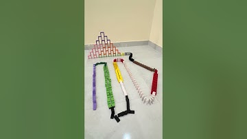 Asmr satisfying domino effect #shorts#youtubeshorts#viral#trending#foryou#fyp#shortsvideo#viralvideo