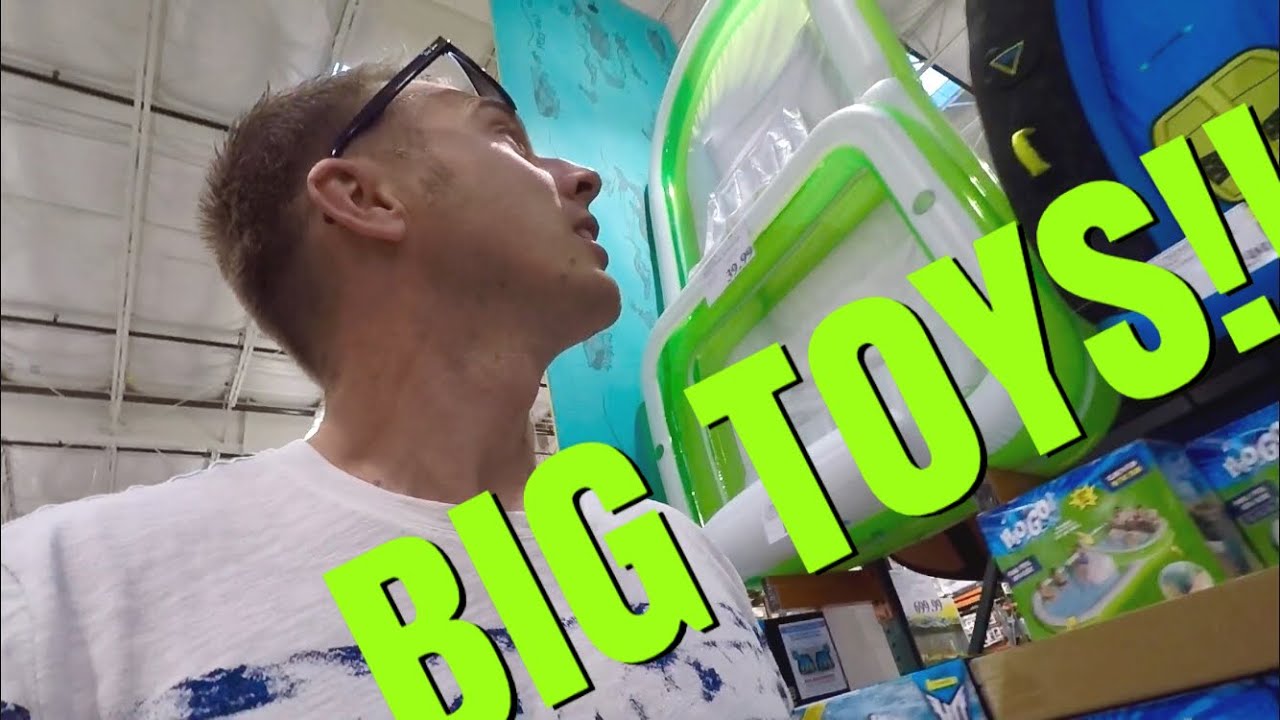 Picking up a GIANT TOY with the Truck!! - YouTube