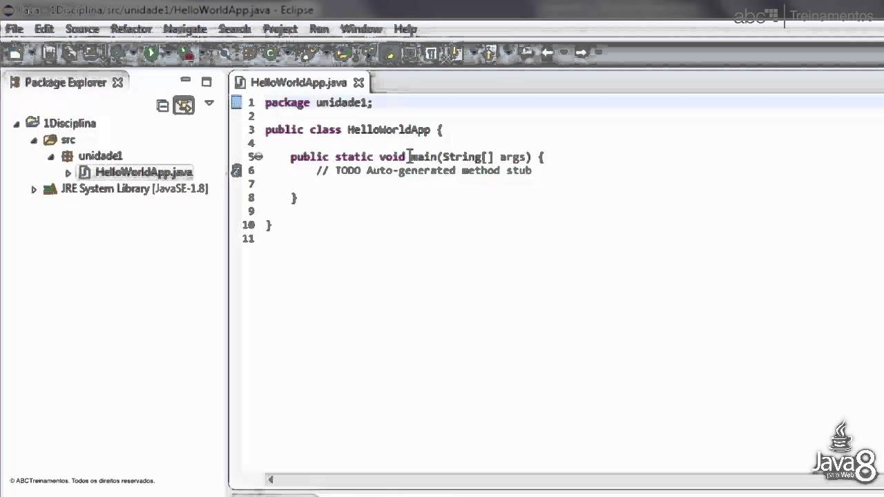 O Meu Primeiro Código Java - YouTube