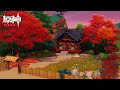 Genshin 🍁 Small temple | Serenitea Pot Design || 小さな寺 塵歌壺 [ 原神 ] replica id | 模本