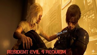 Leon is death slowly slowly by T VIRUS. RESIDENT EVIL 9 REQUIEM GAMEPLAY WALKTHROUGH (4K60FPS) !!