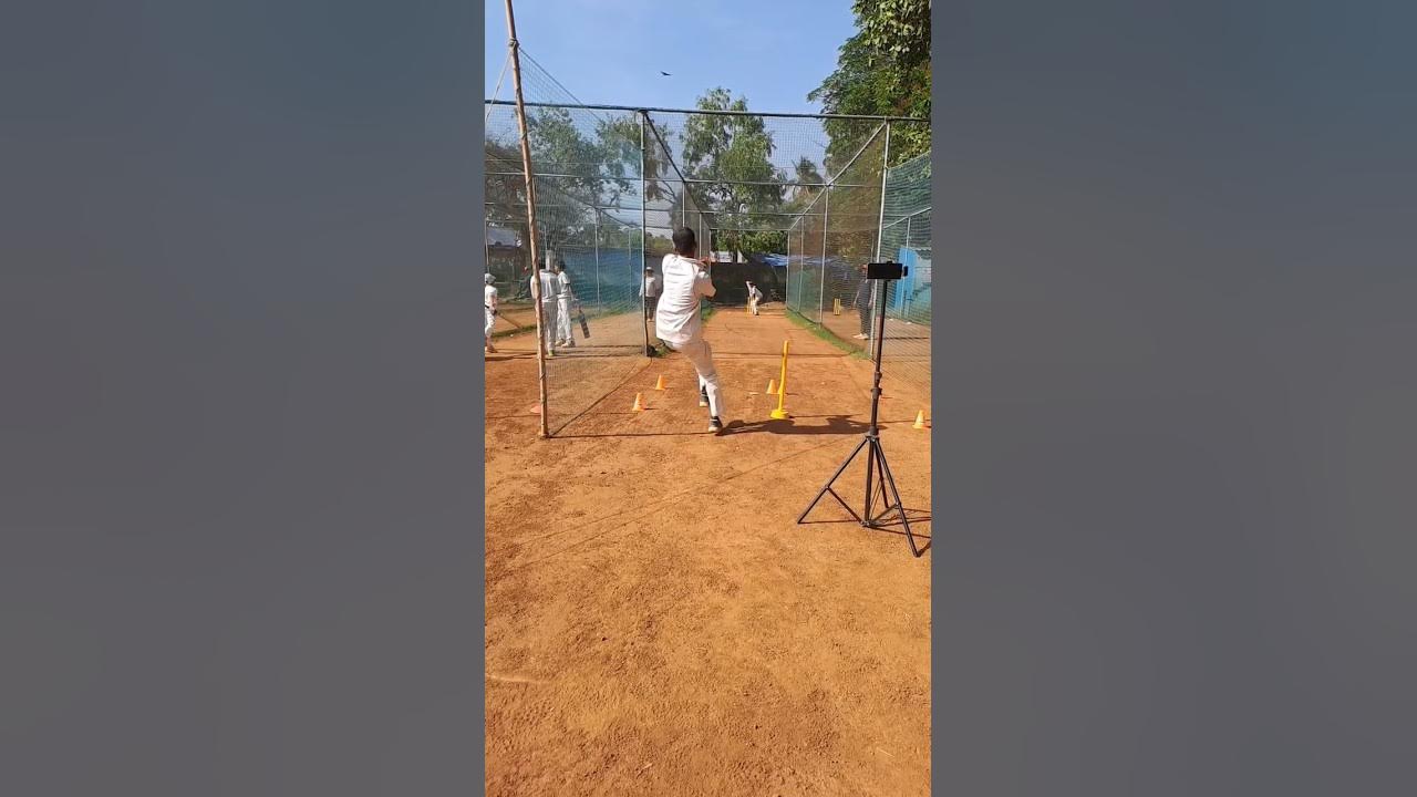 cricket net practice cricket coaching harsh fast bowling practice