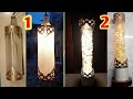 Dua karya kreatif lampu pvc