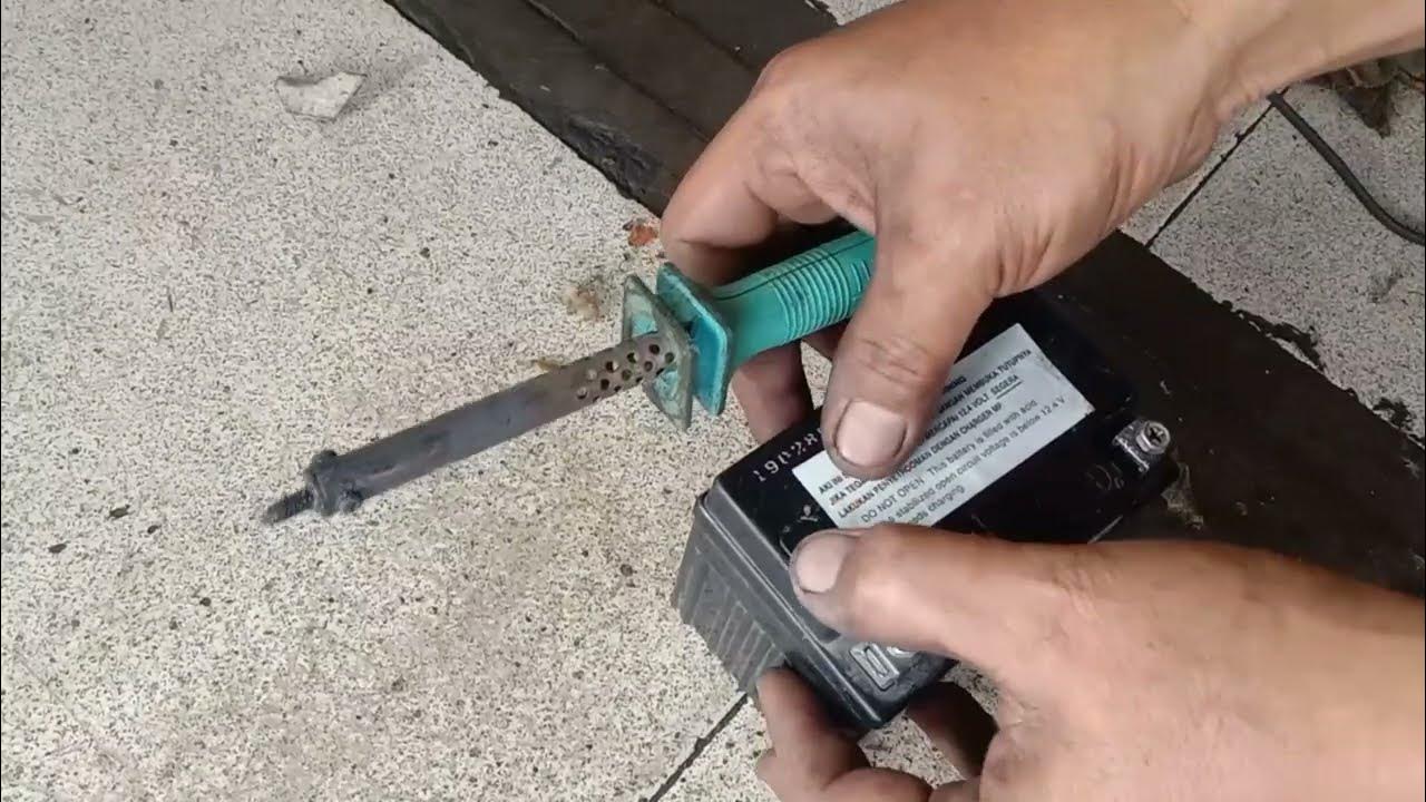 cara memperbaiki aki kering yang soak@DD van59