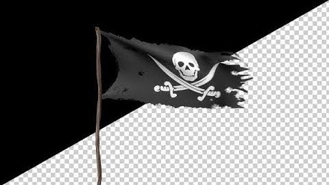 Animation of a Pirate Flag with Alpha Channel | Motion Graphics - Videohive template