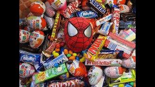 SPIDER-MAN loves sweets and chocolates