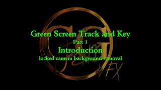 Blender Green screen Track and Key _ part 1 static background Removal