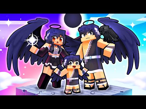 Having A DARK ANGEL FAMILY In Minecraft