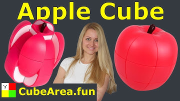 The BEST tutorial How to solve an Apple Cube 3x3  | CubeArea.FUN lesson