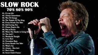 Scorpions, Aerosmith, Bon Jovi, White Lion, Ledzeppelin, The Eagles- Best Slow Rock Ballads 80s, 90s
