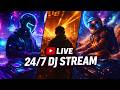 🔴 LIVE DJ Stream | Techno • Rave • DnB • Electronic Party Music