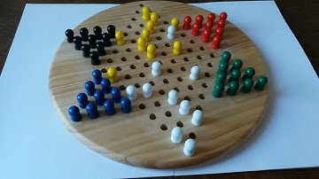Chinese checkers game  -  game  