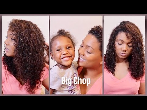 My First Big CHOP | Cutting My Hair 2018