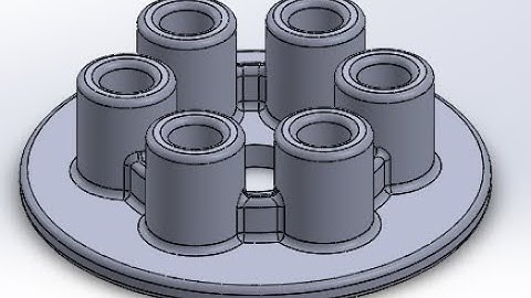 solidwork 2019 pressure plate