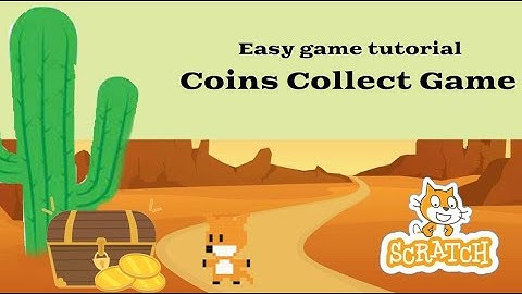 Coins Collect Game for Easy Tutorial  #Scratch #PyGameZero