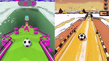 Going Balls Vs Video Reverse Gameplay SpeedRun #1048