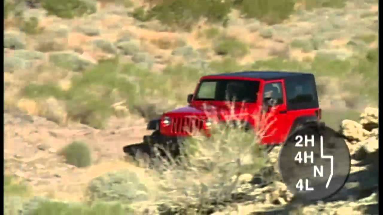 2018 jeep wrangler 4 wheel drive instructions