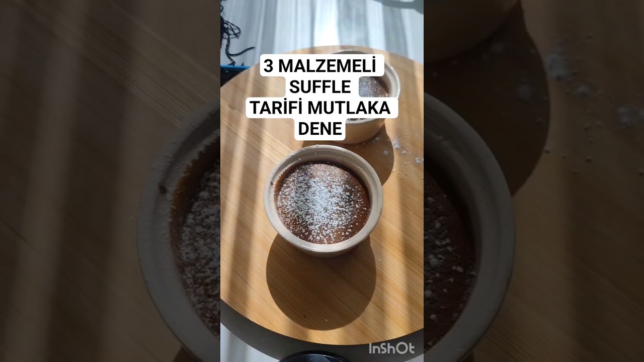 FIRINSIZ suffle tarifi 3 malzemeyle👍#suffle #pratiktarifler #food #yemektarifleri #tatlıtarifleri