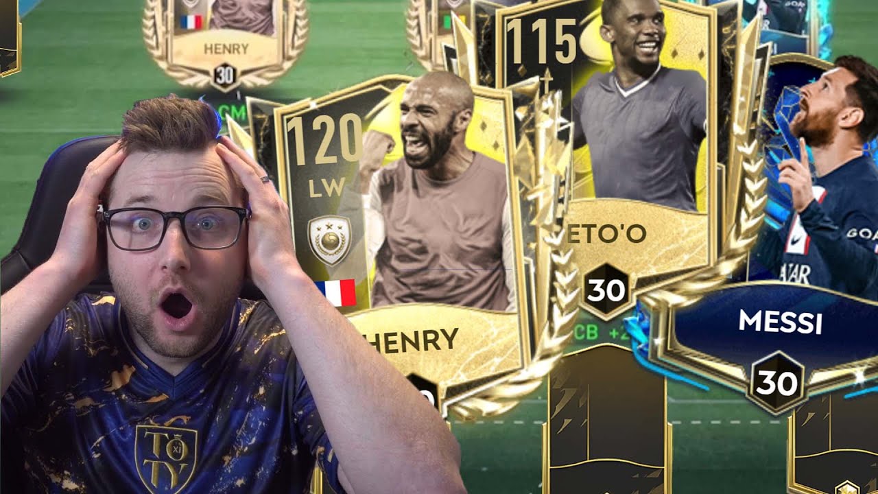 Winning With Only Legendary Football Trios on FIFA Mobile! ep 1: Messi, Henry and Eto'o!