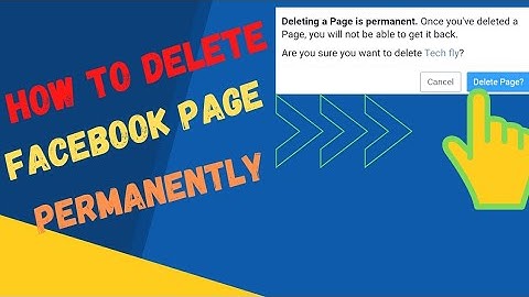 How To Delete a Facebook Page 2022 || Permanently Deleted Facebook Page