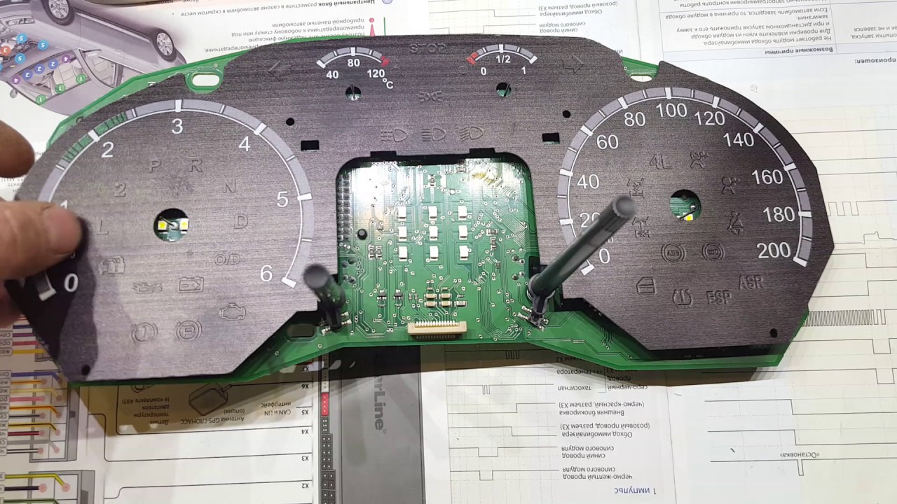 Разобрать щиток приборов газель бизнес - 92 фото