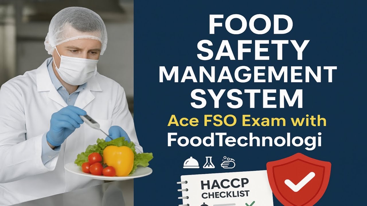 Food Safety Management System Overview (FSMS) @foodtechnologi#mppsc # ...