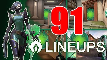 The ULTIMATE VIPER ONE WAY Smokes Guide | VALORANT