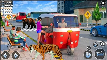 Tuk Tuk Auto Games - Real Tuk Tuk Rickshaw Driver Offline Games Stunt Mode - Level 1